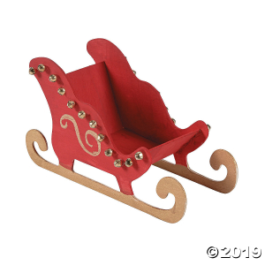 DIY Unfinished Wood Sleighs (3 Piece(s))