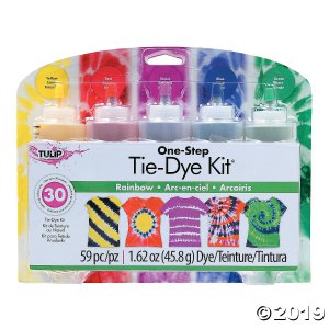 Tulip® One-Step 5-Color Rainbow Tie-Dye Kit® (1 Unit(s))