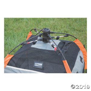 Petego UPet Portable Tent And Containment System - Large, Orange/Charcoal (1 Piece(s))