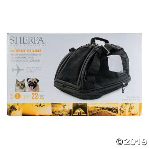 Sherpa Travel Comfort Ride Pet Carrier - Large-Black (1 Piece(s))
