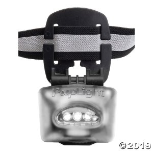 Bright Safety Flashlight Collar-Silver (1 Piece(s))
