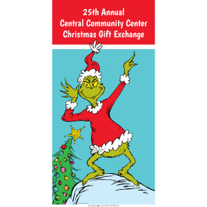 Personalized Large Dr. Seuss The Grinch Vinyl Door Banner (1 Piece(s))