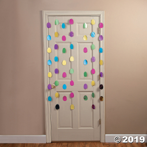 Easter Egg Foil Door Curtain (1 Piece(s))