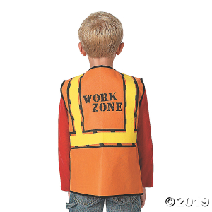 Kid's Construction Worker Vest