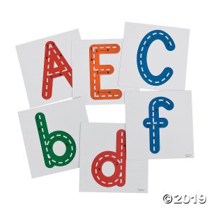 Giant Dry Erase Traceable Letters (1 Set(s))