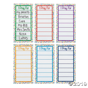 I Pray For Dry Erase Posters (1 Set(s))