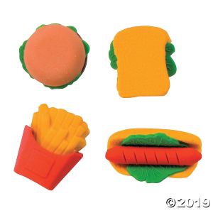 Snack Attack Scented Erasers (36 Piece(s))