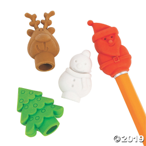 Christmas Character Erasers (48 Piece(s))