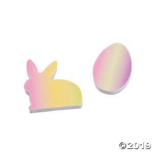 Easter Ombre Erasers (24 Piece(s))