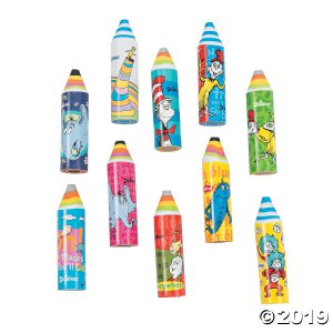 Dr. Seuss Crayon Erasers (24 Piece(s))