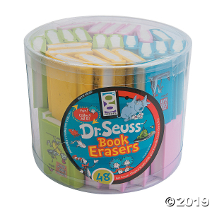 Dr. Seuss Book Erasers (24 Piece(s))