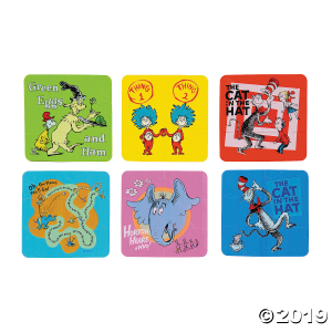 Dr. Seuss Puzzle Erasers (24 Piece(s))