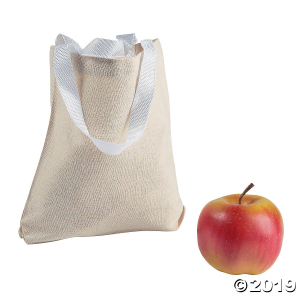 DIY Mini Canvas Tote Bags (Per Dozen)