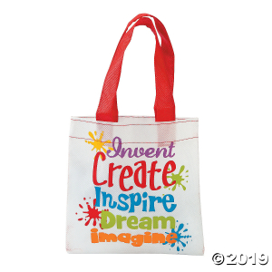 Mini Little Artist Tote Bags (Per Dozen)