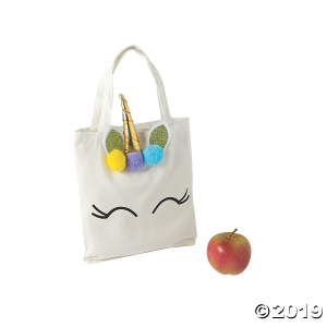 Unicorn Tote Bags with Horn (6 Piece(s))