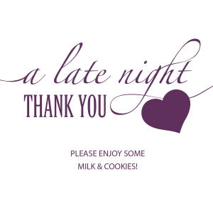 Personalized Four-Pack Late Night Snack Caddies (Per Dozen)