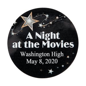 Movie Night Personalized Stickers (144 Piece(s))