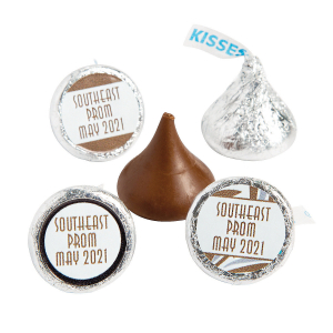 Personalized 1920s Hershey's® Kisses® Stickers (60 Piece(s))