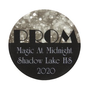 Silver PromPersonalized Stickers (144 Piece(s))