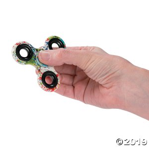 Paint Splatter Fidget Spinners (Per Dozen)