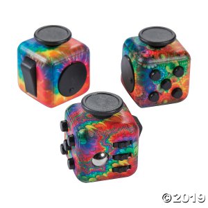 Rainbow Fidget Busy Blocks (6 Piece(s))
