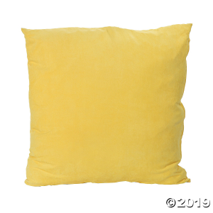 Jumbo Yellow Floor Pillow (1 Piece(s))