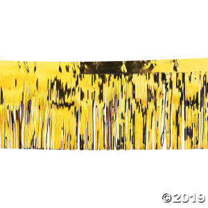 Yellow Metallic Float Fringe (1 Piece(s))