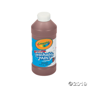 16-oz. Crayola® Brown Washable Paint (1 Piece(s))