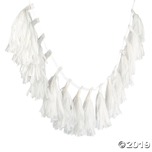 White Tassel Garland (1 Piece(s))