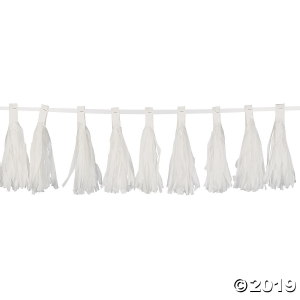 White Tassel Garland (1 Piece(s))