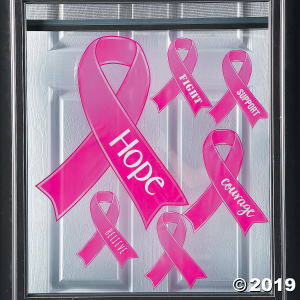 Breast Cancer Awareness Window Clings (2 Sheet(s))