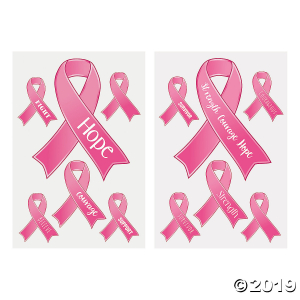 Breast Cancer Awareness Window Clings (2 Sheet(s))