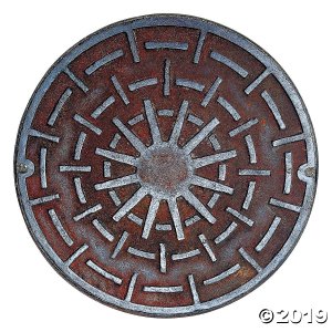 Manhole Cover Floor Decals (1 Set(s))