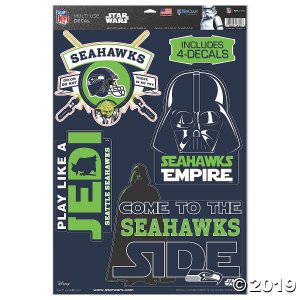 NFL® Seattle Seahawks Star Wars Decals (1 Piece(s))