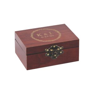 Personalized Wedding Ring Box (1 Piece(s))