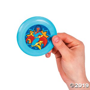 Superhero Mini Flying Discs (72 Piece(s))