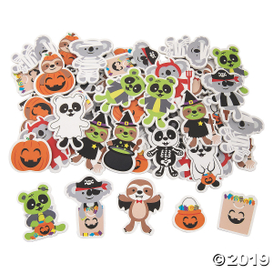 Halloween Animal Self-Adhesive Foam Shapes (72 Piece(s))