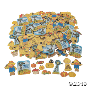 Religious Harvest Self-Adhesive Shapes (300 Piece(s))