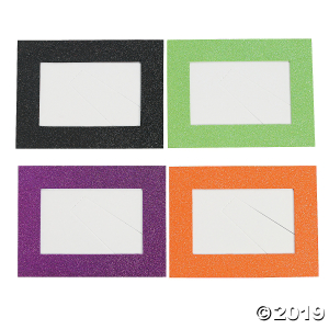 Halloween Glitter Picture Frames (Makes 12)