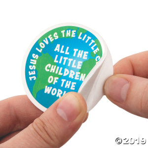 Jesus & Children Self-Adhesive Foam Shapes (72 Piece(s))