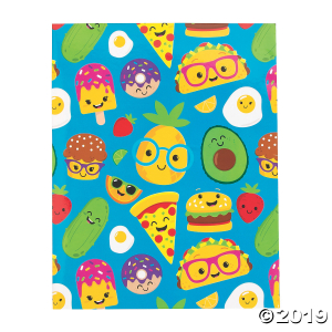Funtastic Food Friends Pocket Folders (Per Dozen)