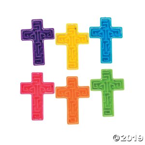 Bright Cross Mini Maze Puzzles (72 Piece(s))