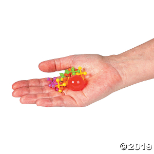 Neon Ball & Jacks Games (Per Dozen)