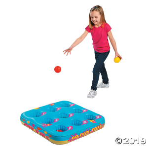 Inflatable Tropical 2-in-1 Yard Ball Toss Game (1 Set(s))