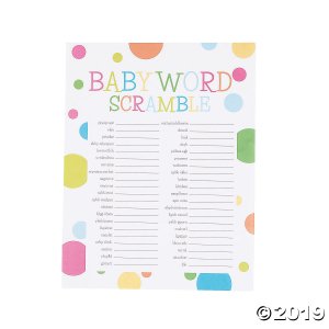 Baby Word Scramble (24 Piece(s))