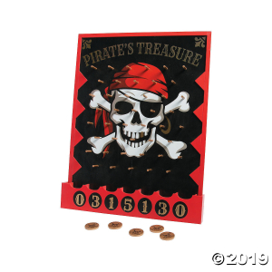 Pirate Treasure Disc Drop Game (1 Set(s))