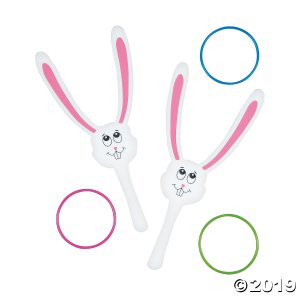 Easter Bunny Ring Toss Game (1 Set(s))