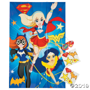 DC SuperHero Girls Party Game (1 Set(s))