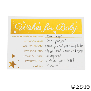 Wishes for Baby Cards (24 Piece(s))