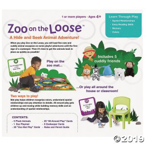 MindWare® Zoo on the Loose Card Game (1 Set(s))
